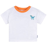 3-Pack Baby & Toddler Boys Blue, Green and White Short Sleeve T-Shirts-Gerber Childrenswear Wholesale