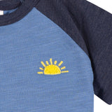 3-Pack Baby & Toddler Boys Blue, Green and White Short Sleeve T-Shirts-Gerber Childrenswear Wholesale