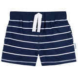 3-Pack Baby & Toddler Boys Blue & Red Knit Shorts-Gerber Childrenswear Wholesale