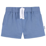 3-Pack Baby & Toddler Boys Blue & Red Knit Shorts-Gerber Childrenswear Wholesale