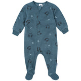 3-Pack Baby & Toddler Boys Stars Footed Fleece Pajamas