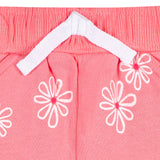 3-Pack Baby & Toddler Girls Coral Floral Knit Shorts-Gerber Childrenswear Wholesale