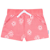 3-Pack Baby & Toddler Girls Coral Floral Knit Shorts-Gerber Childrenswear Wholesale
