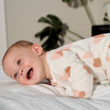 3-Pack Baby & Toddler Girls Hearts Footed Fleece Pajamas