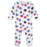 3-Pack Infant & Toddler Girls Hearts Footless Fleece Pajamas