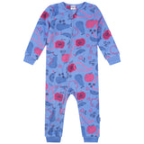 3-Pack Infant & Toddler Girls Hearts Footless Fleece Pajamas