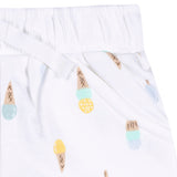 3-Piece Baby & Toddler Girls Ice Cream Knit Shorts-Gerber Childrenswear Wholesale