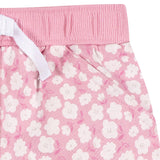 3-Piece Baby & Toddler Girls Ice Cream Knit Shorts-Gerber Childrenswear Wholesale