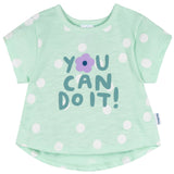 3-Pack Baby & Toddler Girls Peach, Green and Yellow Short Sleeve T-Shirts-Gerber Childrenswear Wholesale
