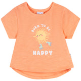 3-Pack Baby & Toddler Girls Peach, Green and Yellow Short Sleeve T-Shirts-Gerber Childrenswear Wholesale