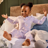 3-Pack Infant & Toddler Girls Princess Footless Fleece Pajamas