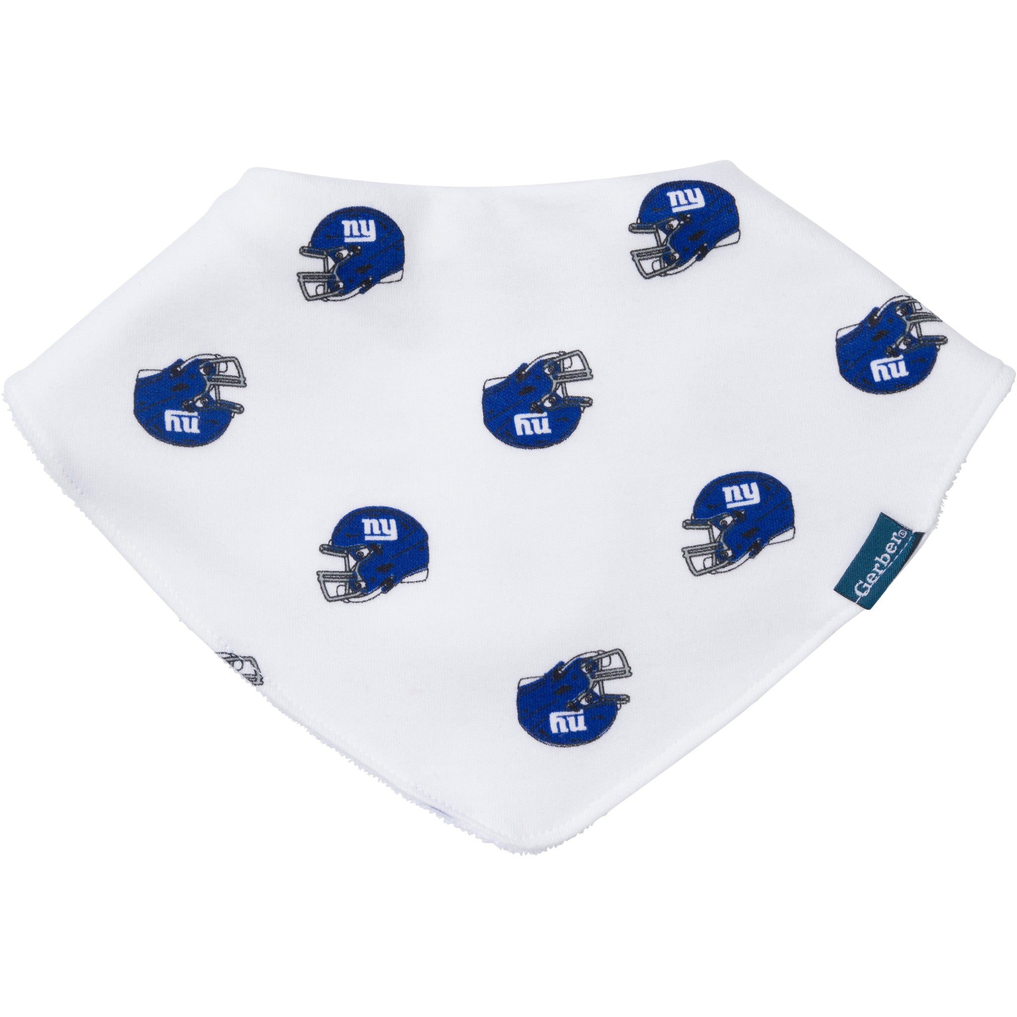 3-Pack Baby Neutral New York Giants Bibs and Burp Cloth Set-Gerber Childrenswear Wholesale