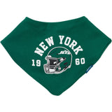 3-Pack Baby Neutral New York Jets Bibs and Burp Cloth Set-Gerber Childrenswear Wholesale