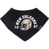 3-Pack Baby Neutral New Orleans Saints Bibs and Burp Cloth Set-Gerber Childrenswear Wholesale