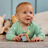 3-Pack Baby & Toddler Neutral Playtime Footed Fleece Pajamas
