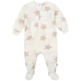 3-Pack Baby & Toddler Neutral Bears Footed Fleece Pajamas