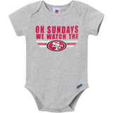 3-Pack Baby Boys 49ers Onesies® Bodysuit Set-Gerber Childrenswear Wholesale