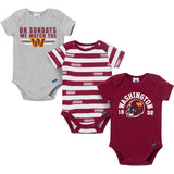 3-Pack Baby Boys Commanders Bodysuit Set-Gerber Childrenswear Wholesale