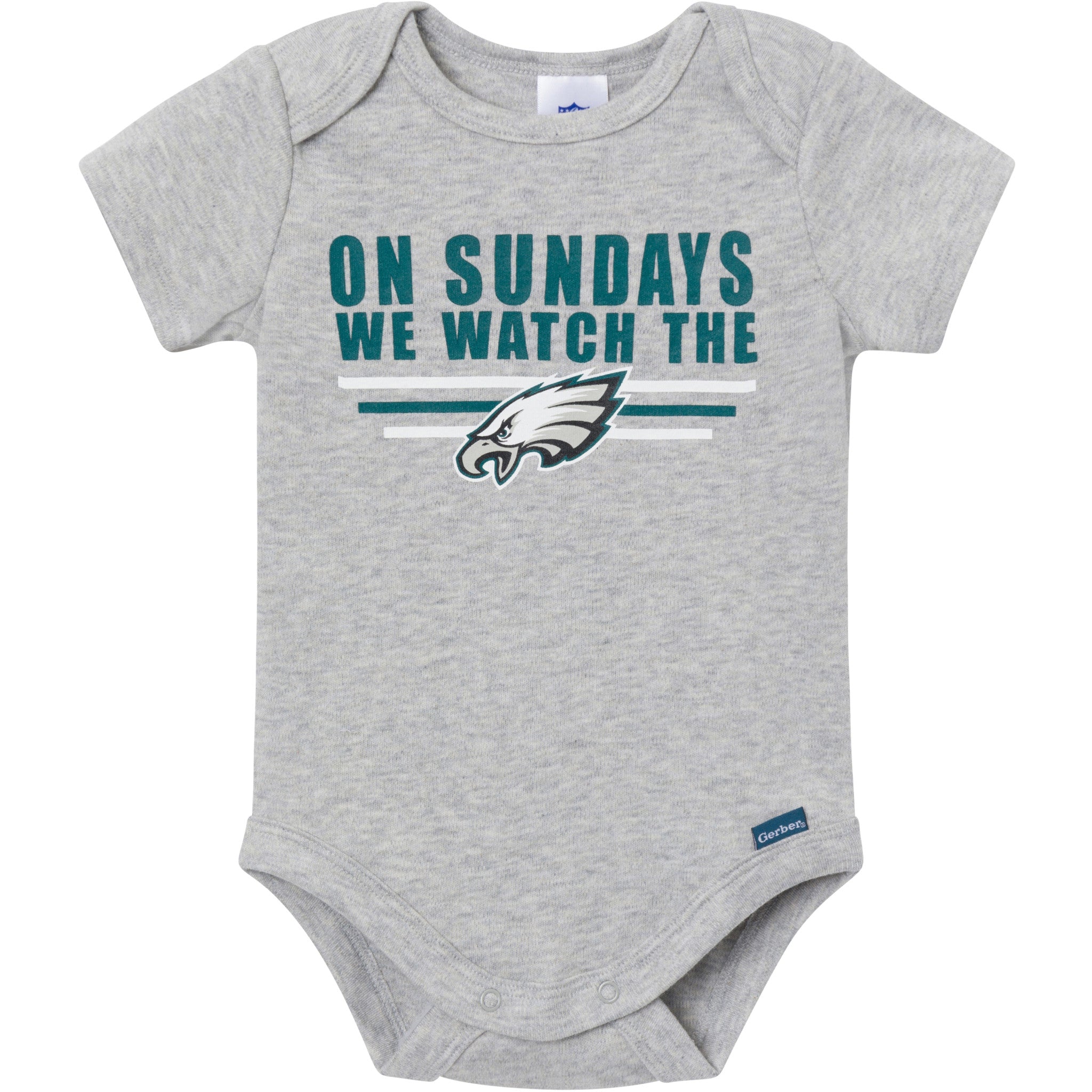 3-Pack Baby Boys Philadelphia Eagles Bodysuit Set-Gerber Childrenswear Wholesale