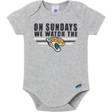 3-Pack Baby Boys Jacksonville Jaguars Bodysuit Set-Gerber Childrenswear Wholesale