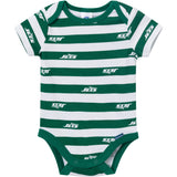 3-Pack Baby Boys New York Jets Bodysuit Set-Gerber Childrenswear Wholesale