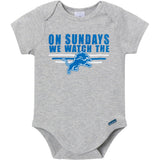 3-Pack Baby Boys Detroit Lions Bodysuit Set-Gerber Childrenswear Wholesale