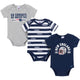 3-Pack Baby Boys New England Patriots Bodysuit Set-Gerber Childrenswear Wholesale