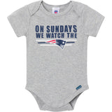 3-Pack Baby Boys New England Patriots Bodysuit Set-Gerber Childrenswear Wholesale