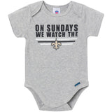 3-Pack Baby Boys New Orleans Saints Bodysuit Set-Gerber Childrenswear Wholesale