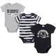 3-Pack Baby Boys Pittsburgh Steelers Bodysuit Set-Gerber Childrenswear Wholesale