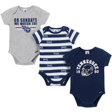 3-Pack Baby Boys Tennessee Titans Bodysuit Set-Gerber Childrenswear Wholesale