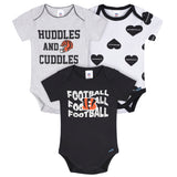 3-Pack Baby Girls Cincinatti Bengals Bodysuit Set-Gerber Childrenswear Wholesale