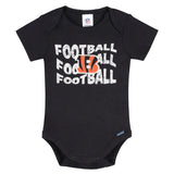 3-Pack Baby Girls Cincinatti Bengals Bodysuit Set-Gerber Childrenswear Wholesale