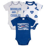 3-Pack Baby Girls Buffalo Bills Bodysuit Set-Gerber Childrenswear Wholesale