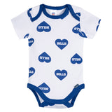 3-Pack Baby Girls Buffalo Bills Bodysuit Set-Gerber Childrenswear Wholesale