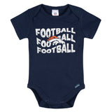 3-Pack Baby Girls Denver Broncos Bodysuit Set-Gerber Childrenswear Wholesale
