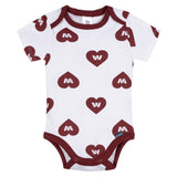 3-Pack Baby Girls Commanders Bodysuit Set-Gerber Childrenswear Wholesale