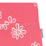 3-Pack Baby Girls Coral Floral Bubble Shorts-Gerber Childrenswear Wholesale