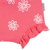 3-Pack Baby Girls Coral Floral Bubble Shorts-Gerber Childrenswear Wholesale