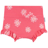 3-Pack Baby Girls Coral Floral Bubble Shorts-Gerber Childrenswear Wholesale