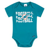 3-Pack Baby Girls Miami Dolphins Bodysuit Set-Gerber Childrenswear Wholesale