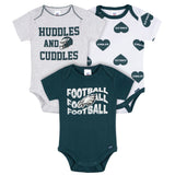 3-Pack Baby Girls Philadelphia Eagles Bodysuit Set-Gerber Childrenswear Wholesale