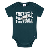 3-Pack Baby Girls Philadelphia Eagles Bodysuit Set-Gerber Childrenswear Wholesale