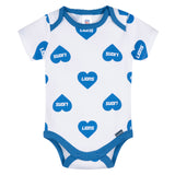 3-Pack Baby Girls Detroit Lions Bodysuit Set-Gerber Childrenswear Wholesale