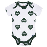 3-Pack Baby Girls Green Bay Packers Bodysuit Set-Gerber Childrenswear Wholesale