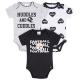 3-Pack Baby Girls Pittsburgh Steelers Bodysuit Set-Gerber Childrenswear Wholesale