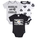 3-Pack Baby Girls Pittsburgh Steelers Bodysuit Set-Gerber Childrenswear Wholesale