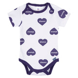 3-Pack Baby Girls Minnesota Vikings Bodysuit Set-Gerber Childrenswear Wholesale