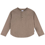 3-Pack Infant & Toddler Boys Green/Brown/Oatmeal Long Sleeve Shirts-Gerber Childrenswear Wholesale