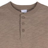 3-Pack Infant & Toddler Boys Green/Brown/Oatmeal Long Sleeve Shirts-Gerber Childrenswear Wholesale